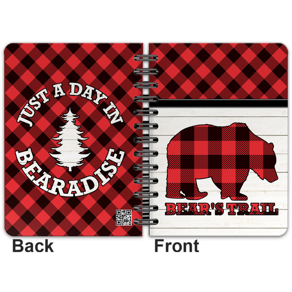 Lumberjack Plaid Spiral Journal 5 x 7 - Apvl