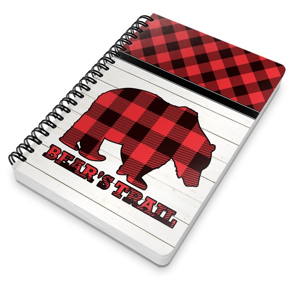 Lumberjack Plaid Spiral Journal 7 x 10 - Main