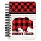 Lumberjack Plaid Spiral Journal Small - Front View