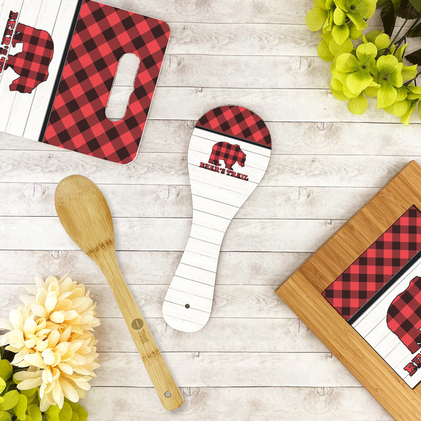 Lumberjack Plaid Spoon Rest Trivet - LIFESTYLE