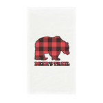 Lumberjack Plaid Guest Towels - Full Color - Standard (Personalized)