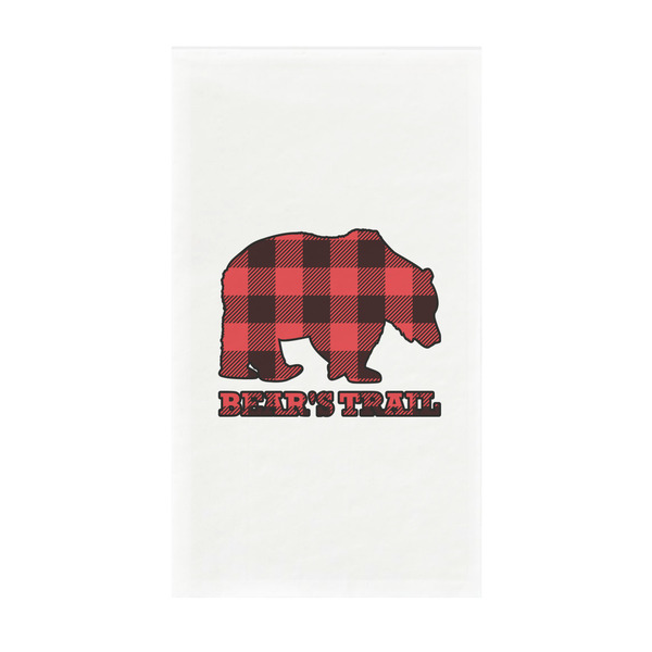 Custom Lumberjack Plaid Guest Towels - Full Color - Standard (Personalized)