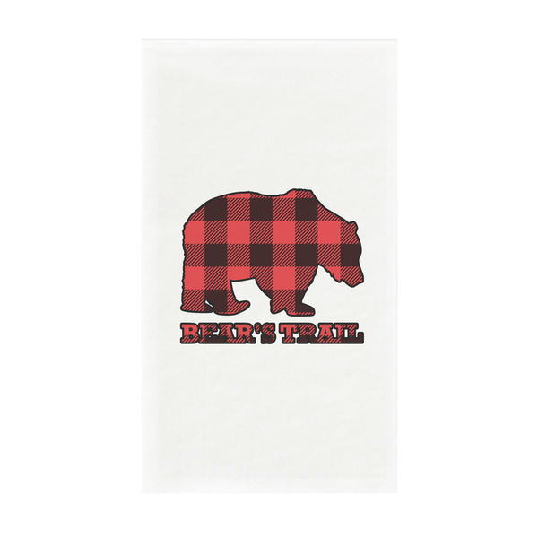 Custom Lumberjack Plaid Guest Paper Towels - Full Color - Standard (Personalized)
