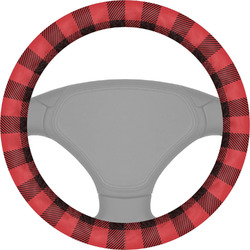 Lumberjack Plaid Steering Wheel Cover (Personalized)