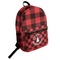 Lumberjack Plaid Student Backpack (Personalized)