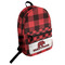 Lumberjack Plaid Student Backpack (Personalized)