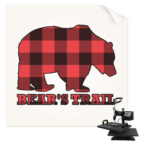 Custom Lumberjack Plaid Sublimation Transfer (Personalized)