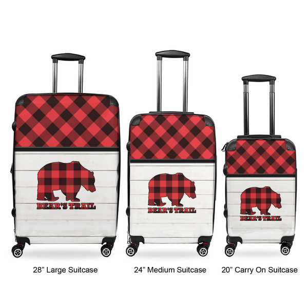 Lumberjack Plaid Suitcase Set 1 - APPROVAL