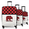 Lumberjack Plaid Suitcase Set 1 - MAIN