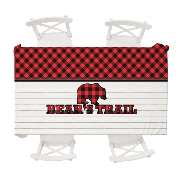 Custom Lumberjack Plaid Tablecloth - 58"x102" (Personalized)