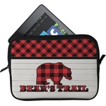 Lumberjack Plaid Tablet Case / Sleeve (Personalized)