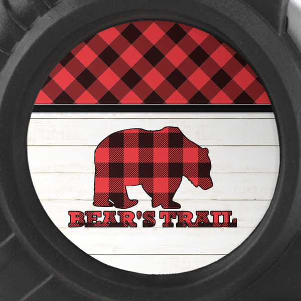 Lumberjack Plaid Tape Measure - 25ft - detail