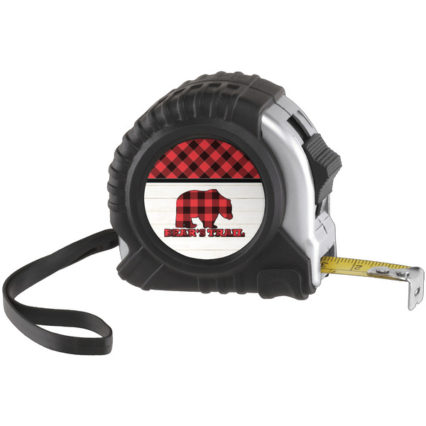 Custom Lumberjack Plaid Tape Measure (Personalized)