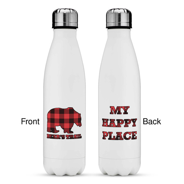 Lumberjack Plaid Tapered Water Bottle - Apvl