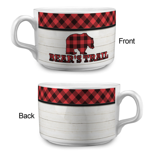 Lumberjack Plaid Tea Cup - Single Apvl