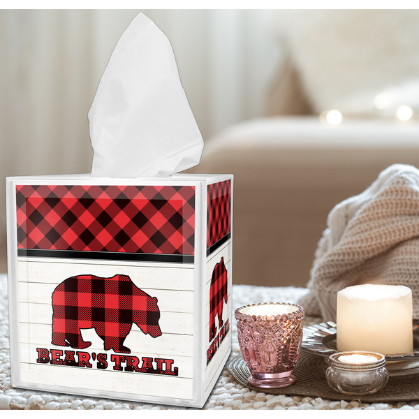 Lumberjack Plaid Tissue Box - LIFESTYLE