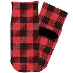 Lumberjack Plaid Toddler Ankle Socks