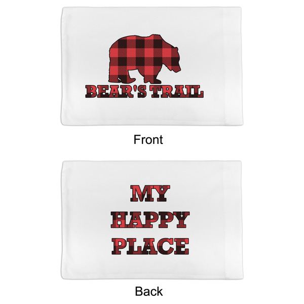 Lumberjack Plaid Toddler Pillow Case - APPROVAL (partial print)