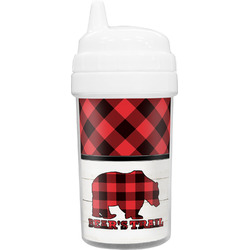 Lumberjack Plaid Toddler Sippy Cup (Personalized)