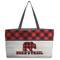 Lumberjack Plaid Beach Totes Bag - w/ Black Handles (Personalized)