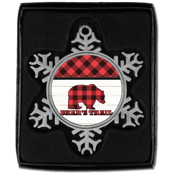 Lumberjack Plaid Vintage Snowflake - In box