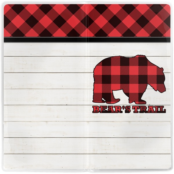 Lumberjack Plaid Vinyl Document Wallet - Apvl