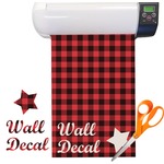 Lumberjack Plaid Vinyl Sheet (Re-position-able)