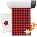 Lumberjack Plaid Heat Transfer Vinyl Sheet (12"x18")