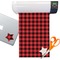 Lumberjack Plaid Sticker Vinyl Sheet (Permanent)