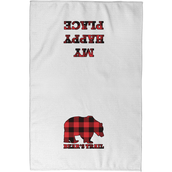 Lumberjack Plaid Waffle Towel - Partial Print - Approval Image