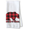 Lumberjack Plaid Kitchen Towel - Waffle Weave - Partial Print (Personalized)