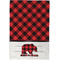 Lumberjack Plaid Waffle Weave Towel - Full Color Print - Approval Image