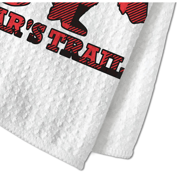 Lumberjack Plaid Waffle Weave Towel - Closeup of Material Image