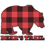 Lumberjack Plaid Graphic Decal - Large (Personalized)