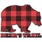 Lumberjack Plaid Graphic Decal - Custom Sizes (Personalized)
