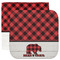 Lumberjack Plaid Washcloth / Face Towels