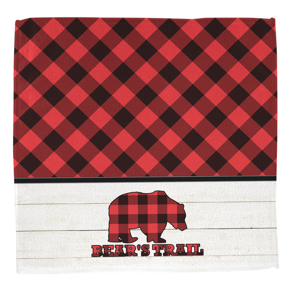 Lumberjack Plaid Washcloth - Front - No Soap
