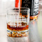 Lumberjack Plaid Whiskey Glass - Jack Daniel's Bar - in use