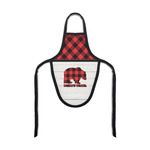 Lumberjack Plaid Bottle Apron (Personalized)