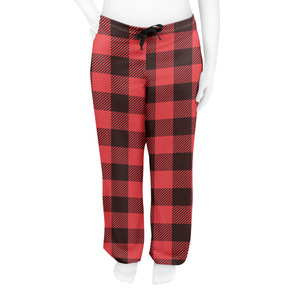 Lumberjack Plaid Women's Pj on model - Front