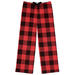 Lumberjack Plaid Womens Pajama Pants - XL