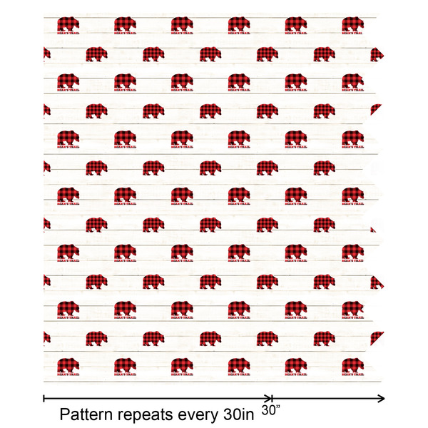 Lumberjack Plaid Wrapping Paper Roll - Satin - Partial Roll