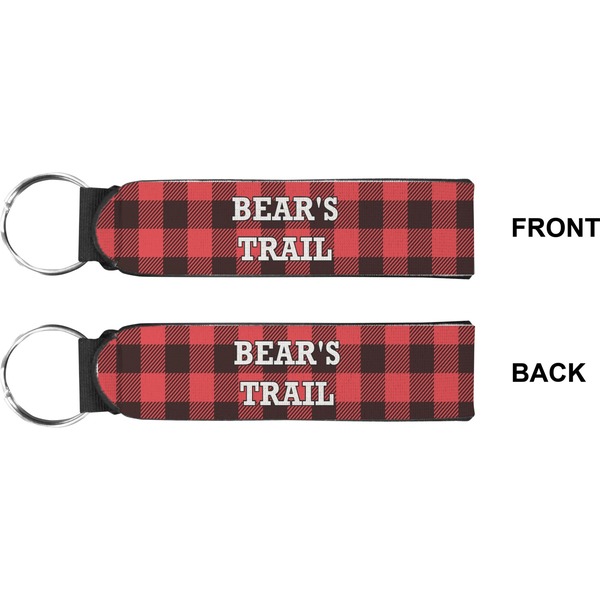 Lumberjack Plaid Wristlet (Front + Back)