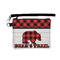 Lumberjack Plaid Wristlet ID Case w/ Name or Text