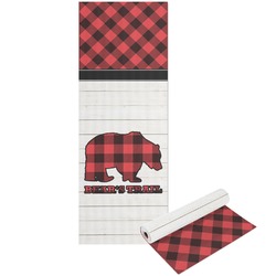 Lumberjack Plaid Yoga Mat - Printable Front and Back (Personalized)