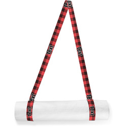 Lumberjack Plaid Yoga Mat Strap (Personalized)