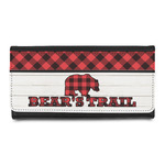 Lumberjack Plaid Leatherette Ladies Wallet (Personalized)