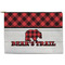 Lumberjack Plaid Zipper Pouch (Personalized)