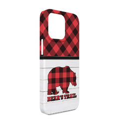 Lumberjack Plaid iPhone Case - Plastic - iPhone 13 (Personalized)