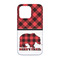 Lumberjack Plaid iPhone 13 Pro Case - Back